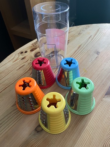 Grater slicer attachments for - grater/slicer,