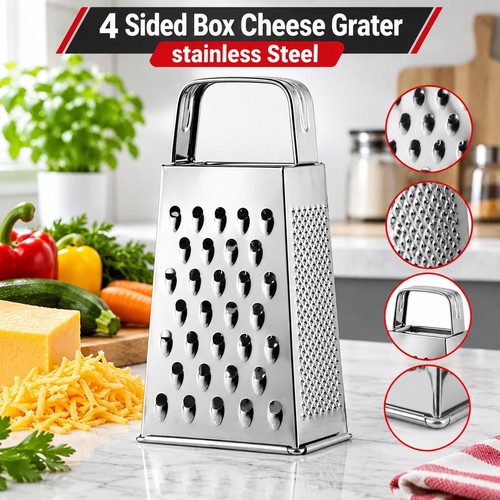Sided box cheese grater - sided,