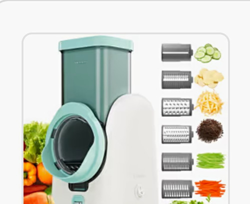 Electric cheese grater and - cheese,