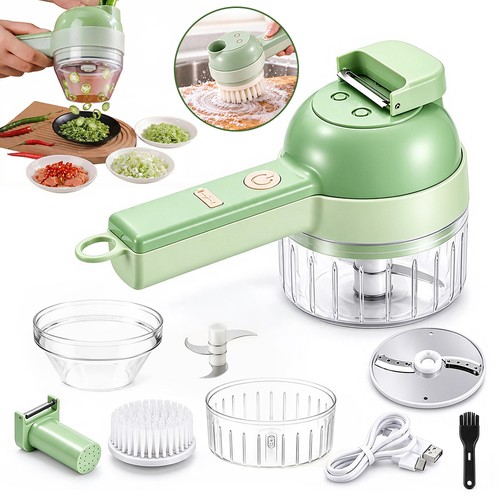 Self cleaning electric garlic - electric,